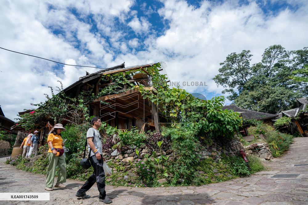 CHINA-YUNNAN-PU'ER-OLD TEA FORESTS-WORLD HERITAGE SITE-MODERN LIFE (CN)