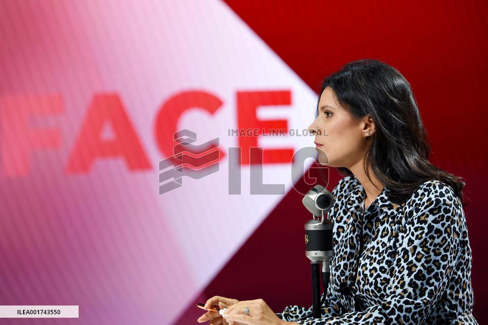 Francois Villeroy de Galhau Appears On RMC BFMTV - Paris