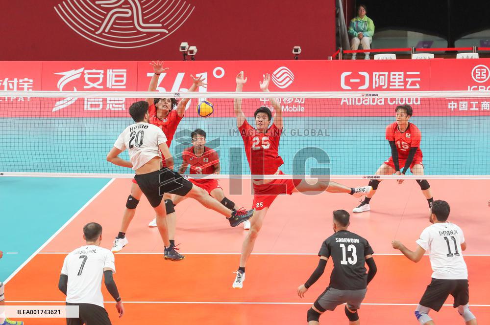 Hangzhou Asian Games Men's Volleyball Preliminaries Japan VS Afghanistan