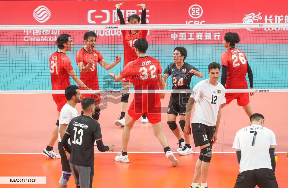 Hangzhou Asian Games Men's Volleyball Preliminaries Japan VS Afghanistan