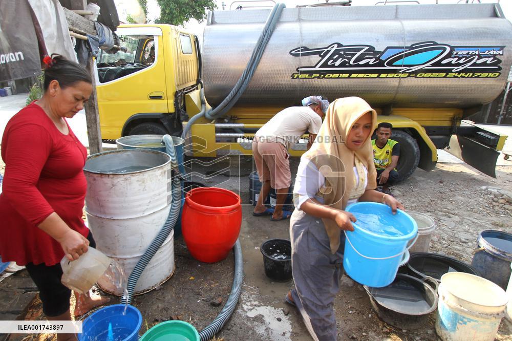 INDONESIA-SRAGEN-CLEAN WATER-DRY SEASON