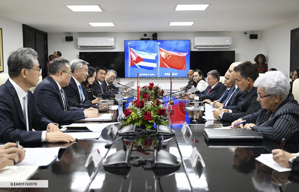 CUBA-HAVANA-CHINA-LI XI-VISIT