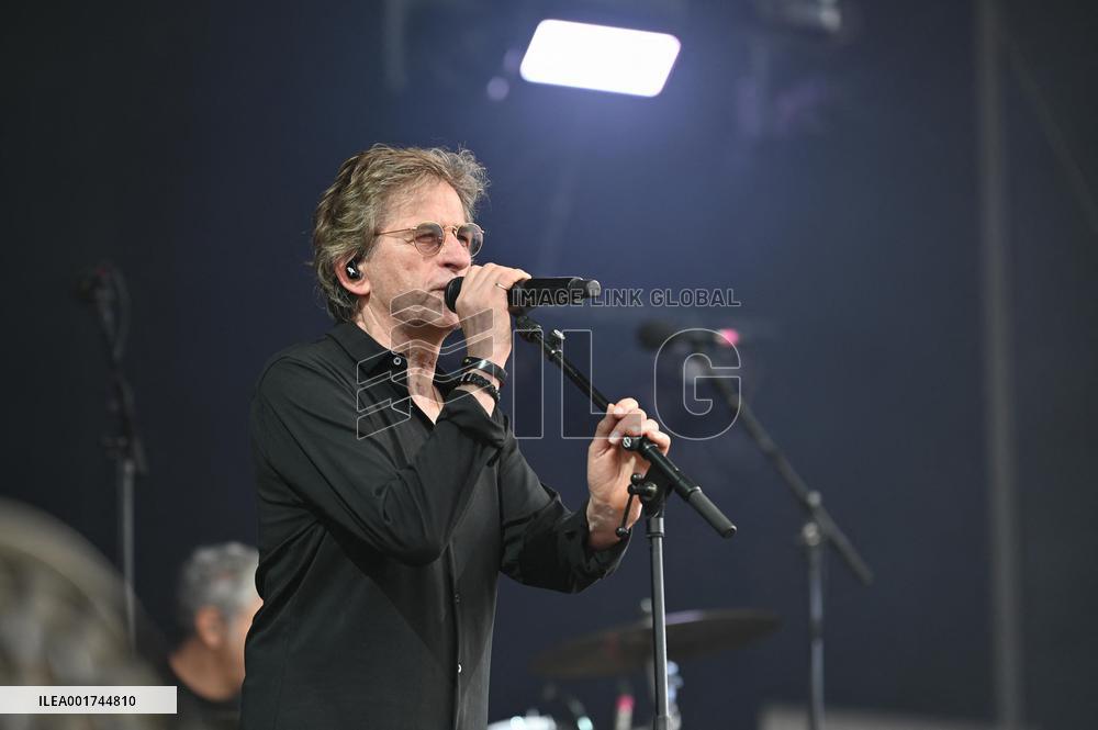 Hubert-Felix Thiefaine At The Fete de l'Humanite - Le Plessis-Pate