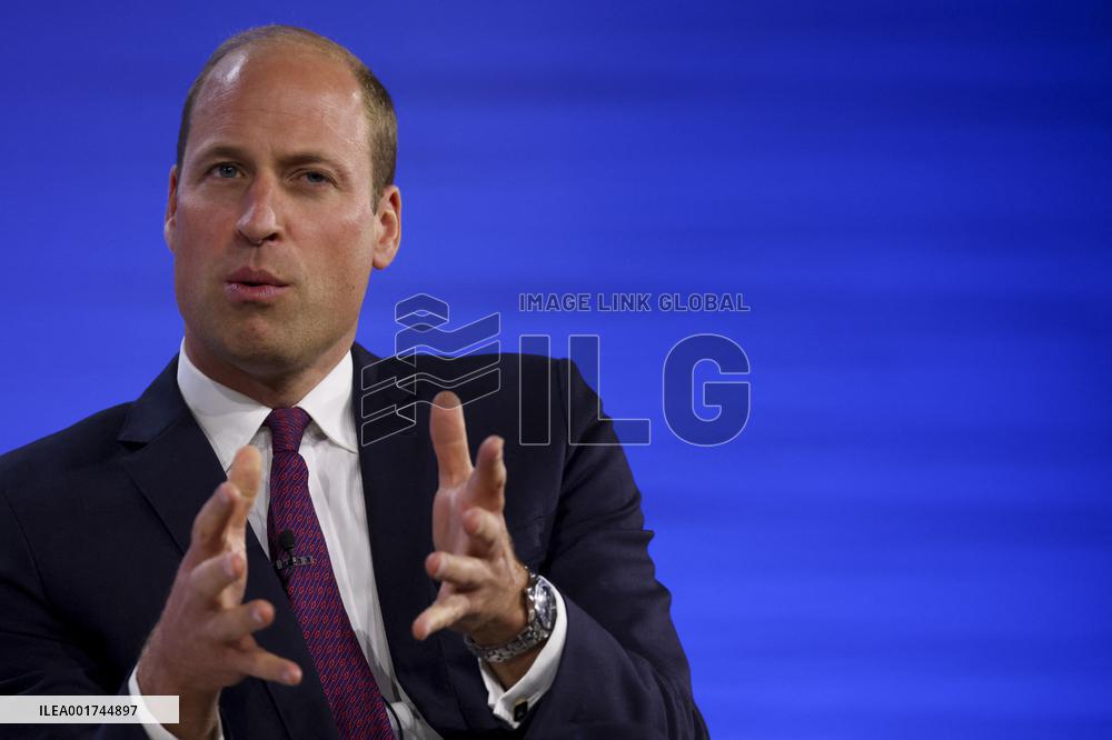 Britain's Prince William visits New York