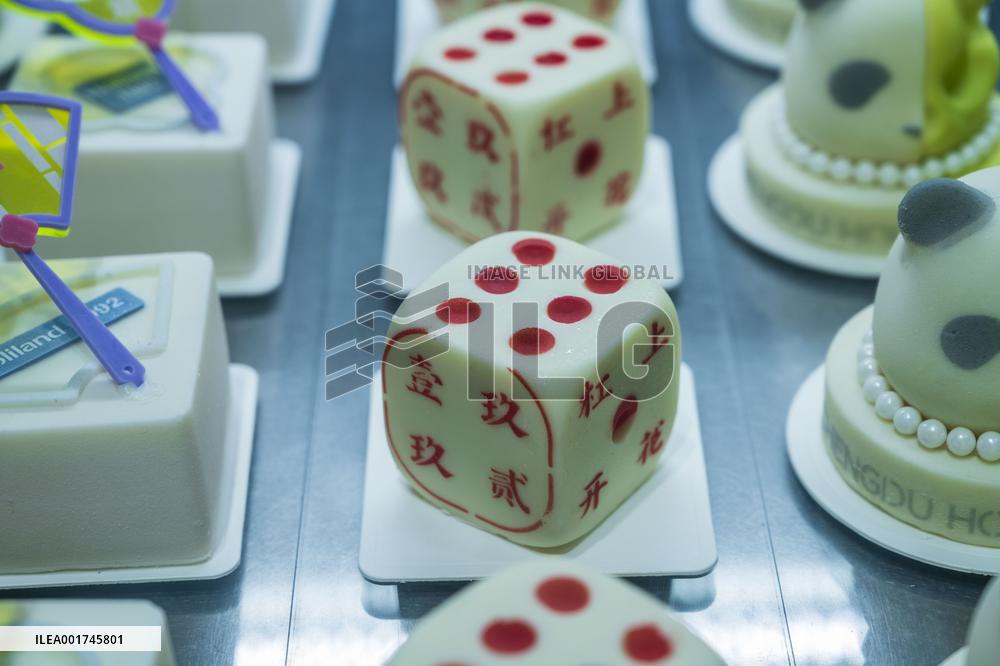 A Creative Cakes Shop in Chengdu, China