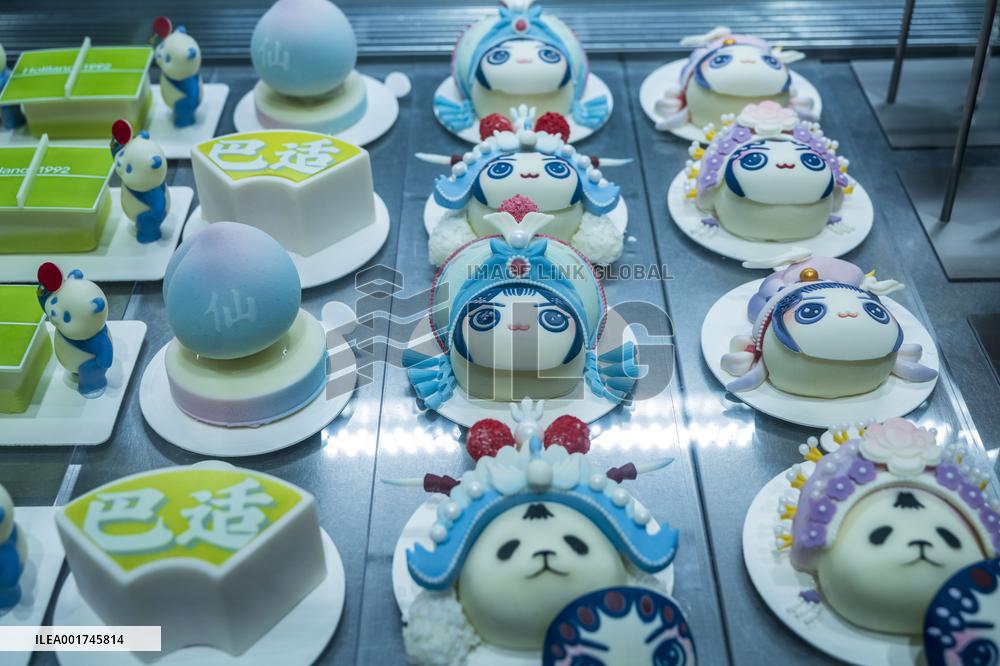 A Creative Cakes Shop in Chengdu, China
