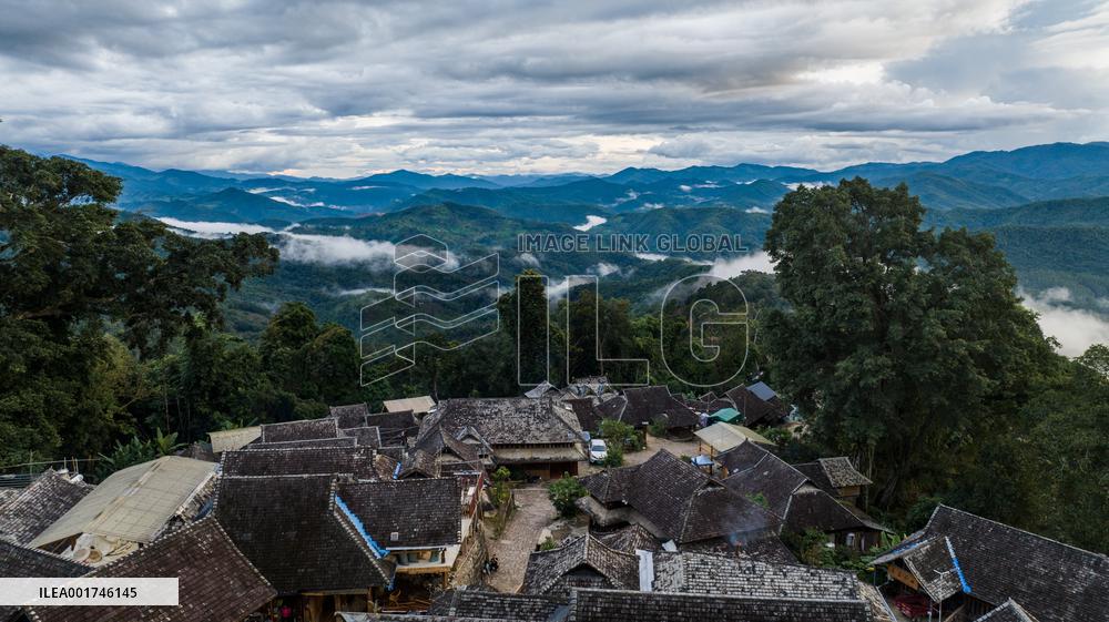 (SKYEYE) CHINA-YUNNAN-PU'ER-OLD TEA FOREST-AERIAL VIEW (CN)
