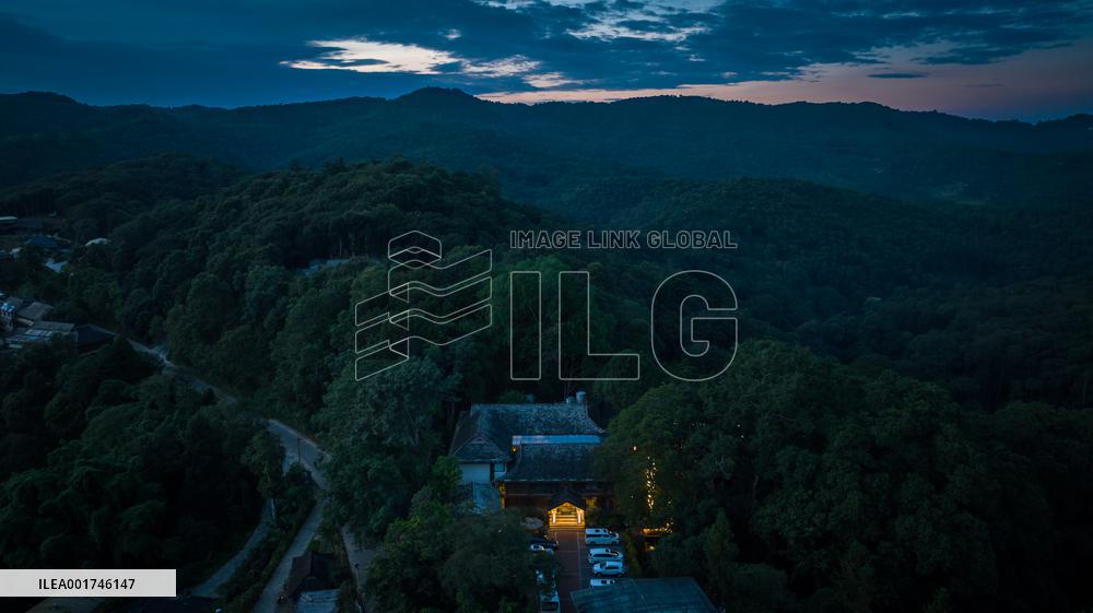 (SKYEYE) CHINA-YUNNAN-PU'ER-OLD TEA FOREST-AERIAL VIEW (CN)