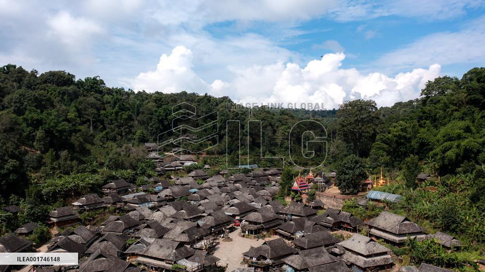 (SKYEYE) CHINA-YUNNAN-PU'ER-OLD TEA FOREST-AERIAL VIEW (CN)