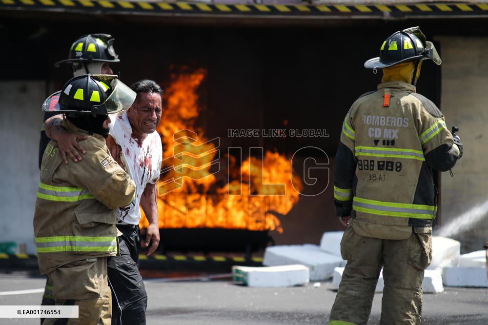 MEXICO-MEXICO CITY-EARTHQUAKE-NATIONAL DRILL