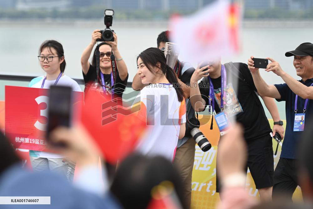 (SP)CHINA-ZHEJIANG-HANGZHOU-ASIAN GAMES-TORCH RELAY (CN)