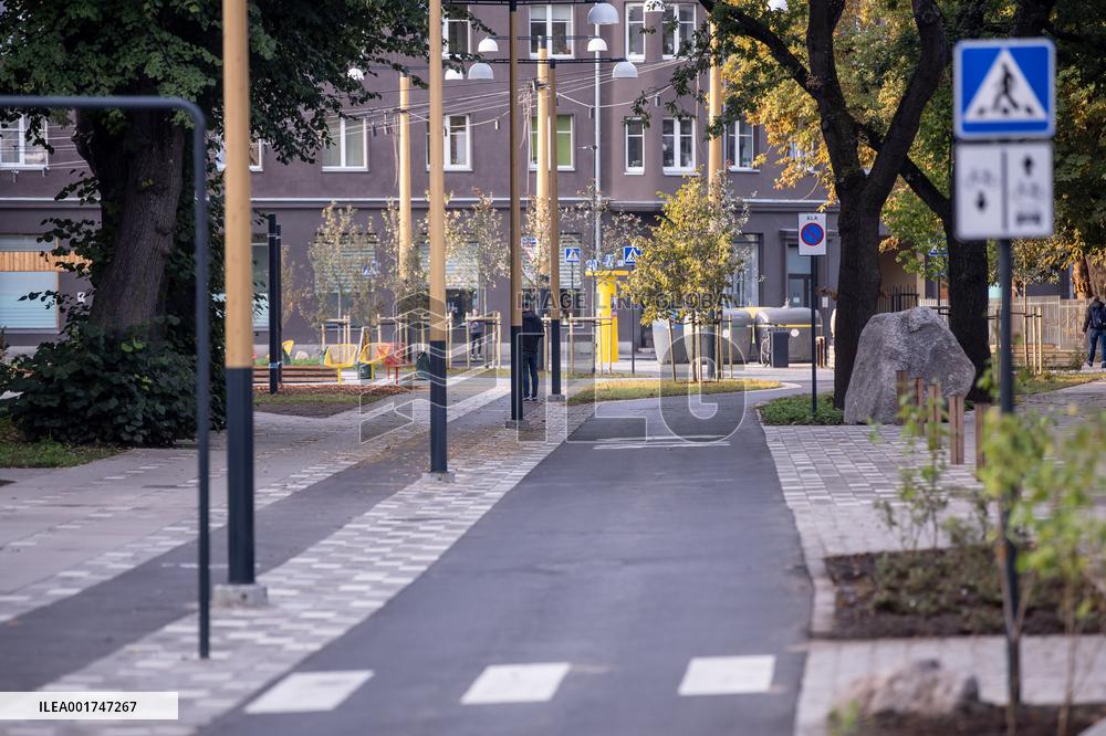 Renovated strrt in Tallinn