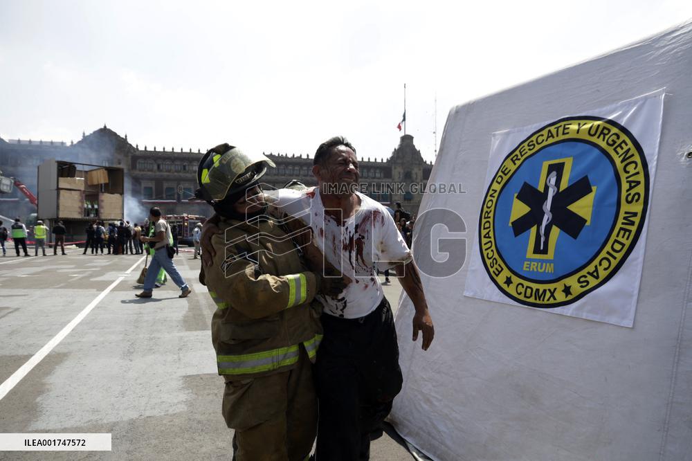Earthquake Drill - Mexico