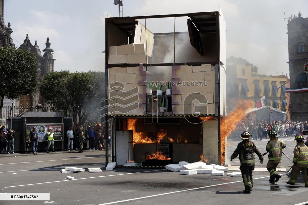 Earthquake Drill - Mexico