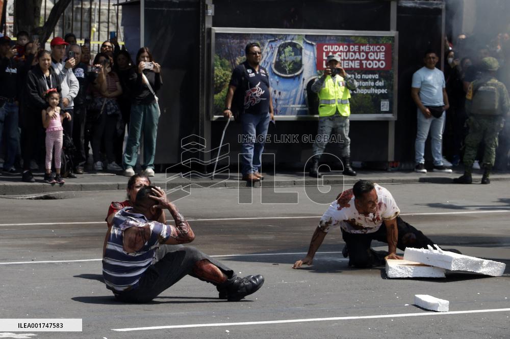 Earthquake Drill - Mexico