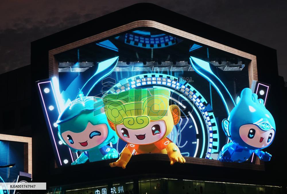 Naked Eye 3D Asian Games Mascot