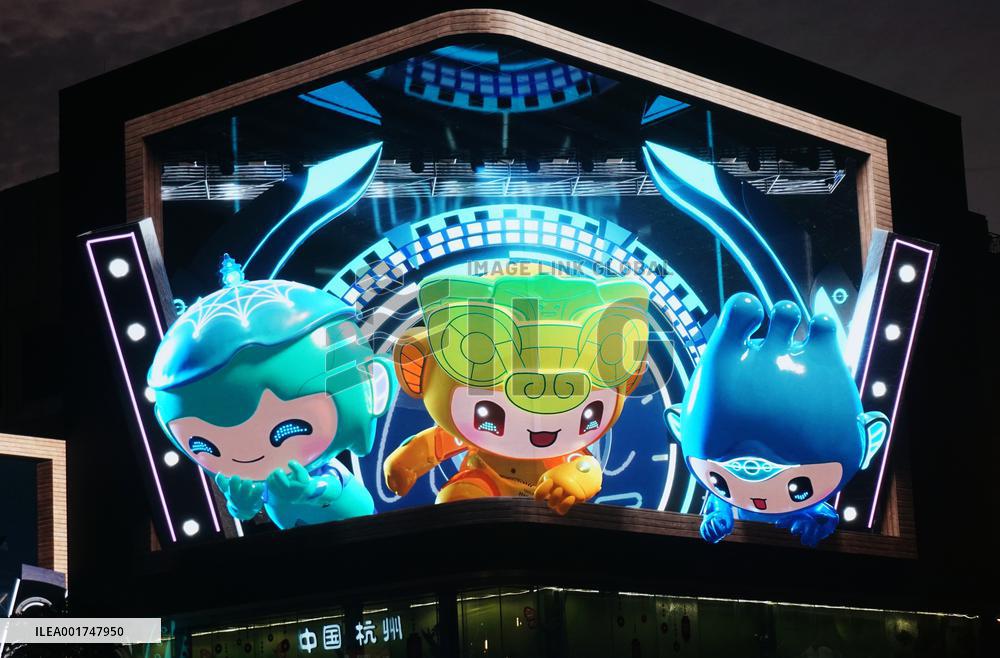 Naked Eye 3D Asian Games Mascot