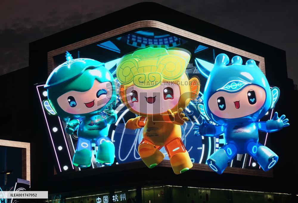 Naked Eye 3D Asian Games Mascot