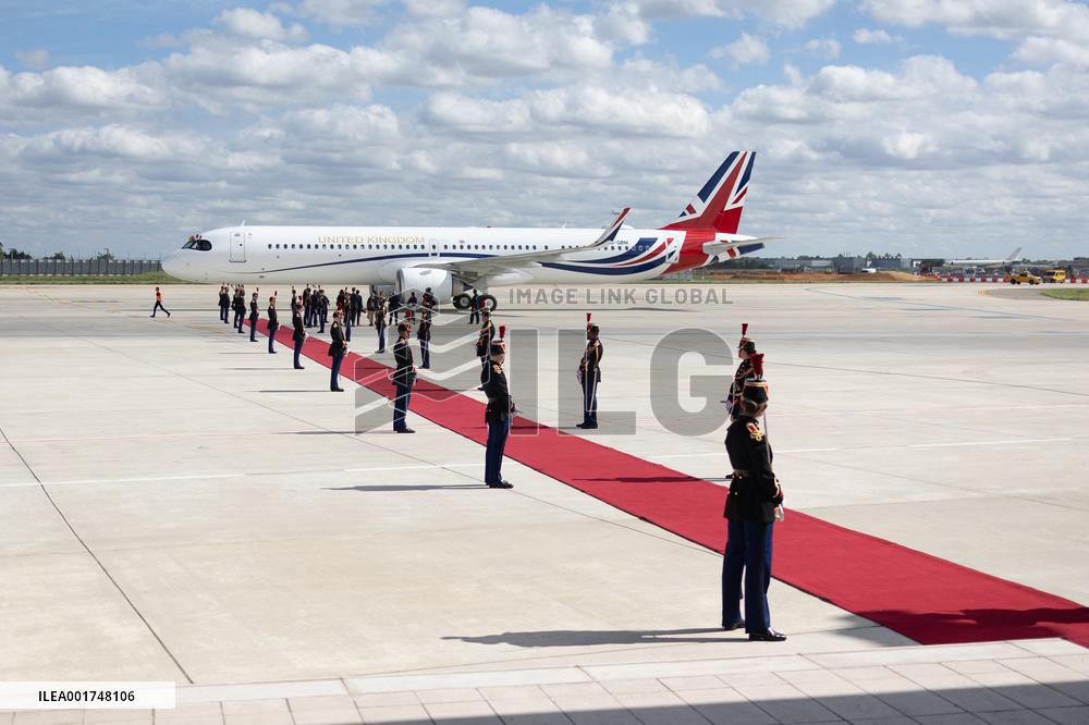 King Charles Visit To France - Arrival At Orly Airport