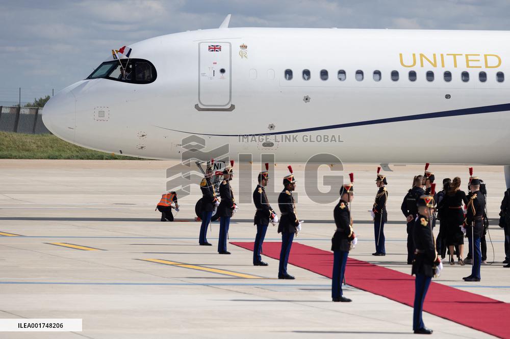 King Charles Visit To France - Arrival At Orly Airport