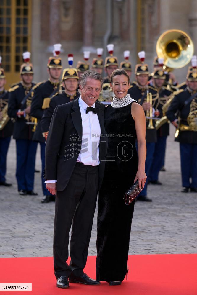 King Charles Visit To France - State banquet at Palace of Versailles