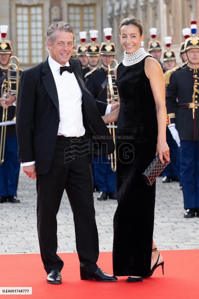 King Charles Visit To France - State banquet at Palace of Versailles