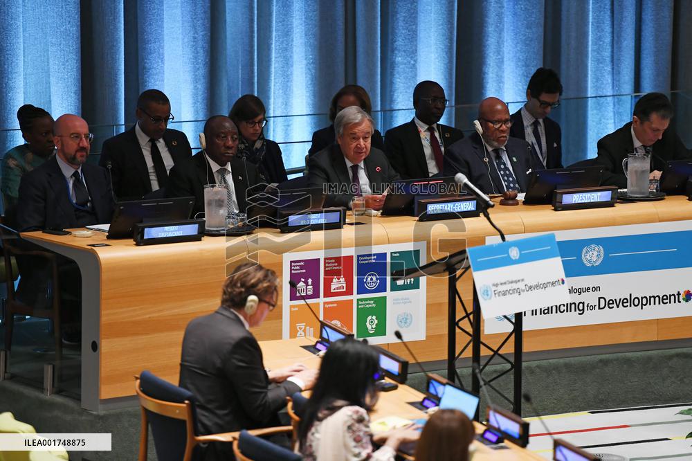UN-GENERAL ASSEMBLY-HIGH-LEVEL DIALOGUE ON FINANCING FOR DEVELOPMENT