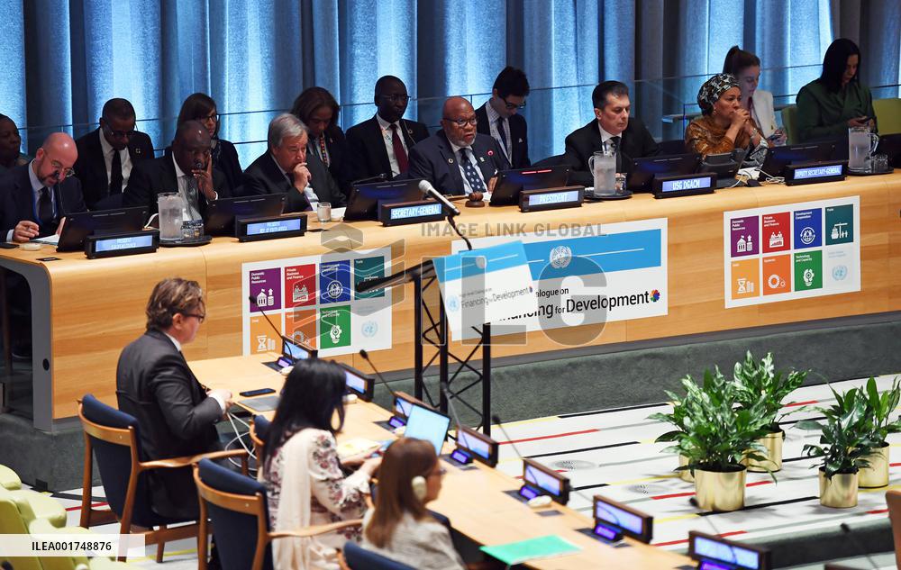 UN-GENERAL ASSEMBLY-HIGH-LEVEL DIALOGUE ON FINANCING FOR DEVELOPMENT