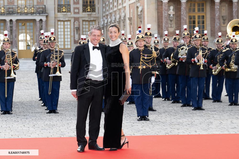 King Charles III and Queen Camilla visit  to France- Versailles