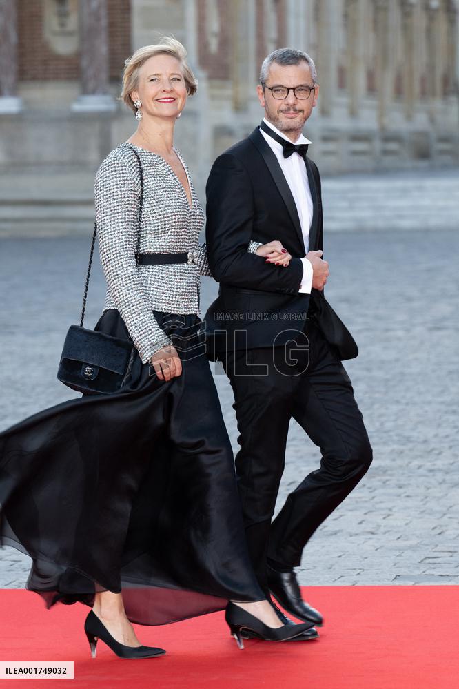 King Charles III and Queen Camilla visit  to France- Versailles