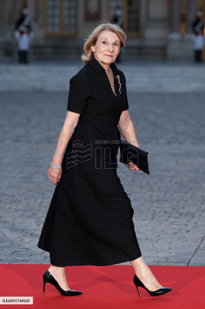 King Charles III and Queen Camilla visit  to France- Versailles