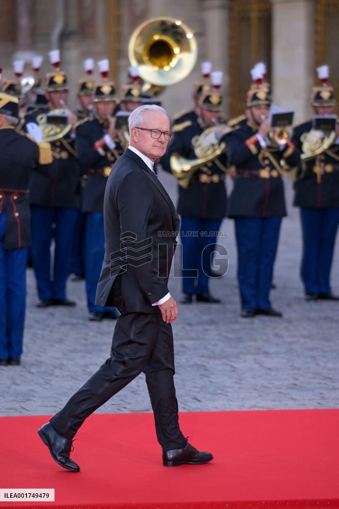 King Charles Visit To France - State Banquet Arrivals