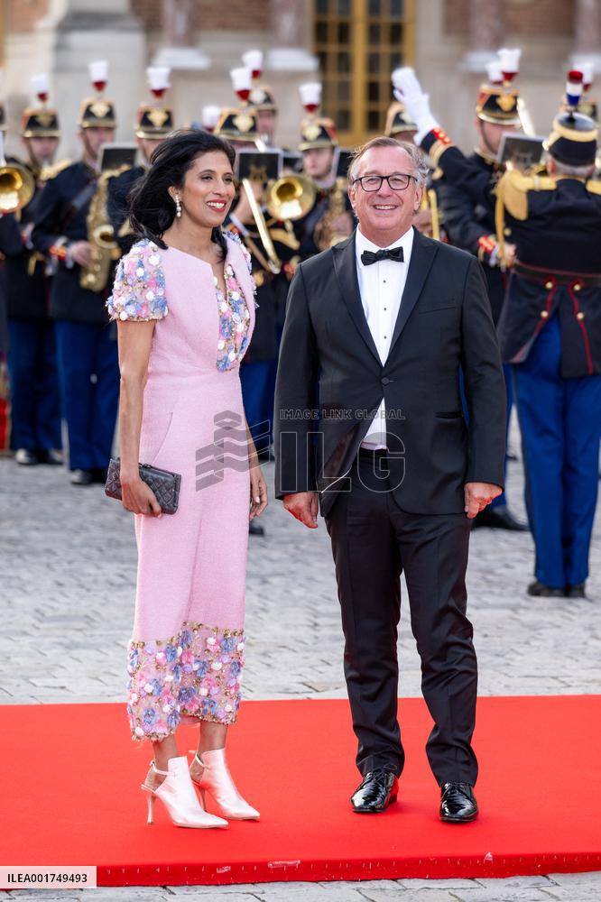 King Charles Visit To France - State Banquet Arrivals