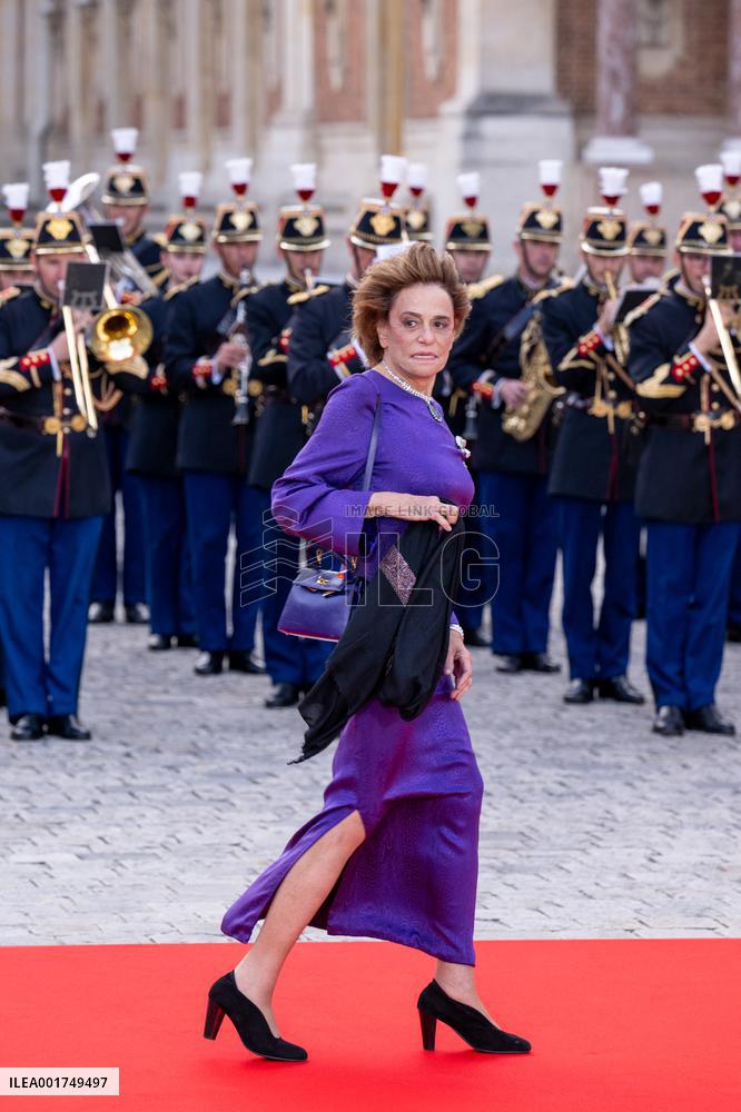 King Charles Visit To France - State Banquet Arrivals