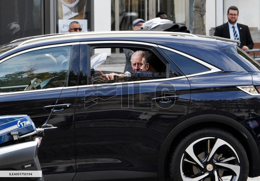 King Charles Visit To France