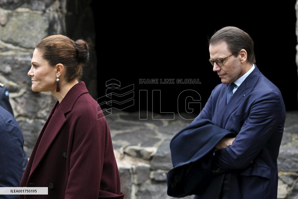 Sweden's Crown Princess Victoria and Sweden's Prince Daniel in Finland