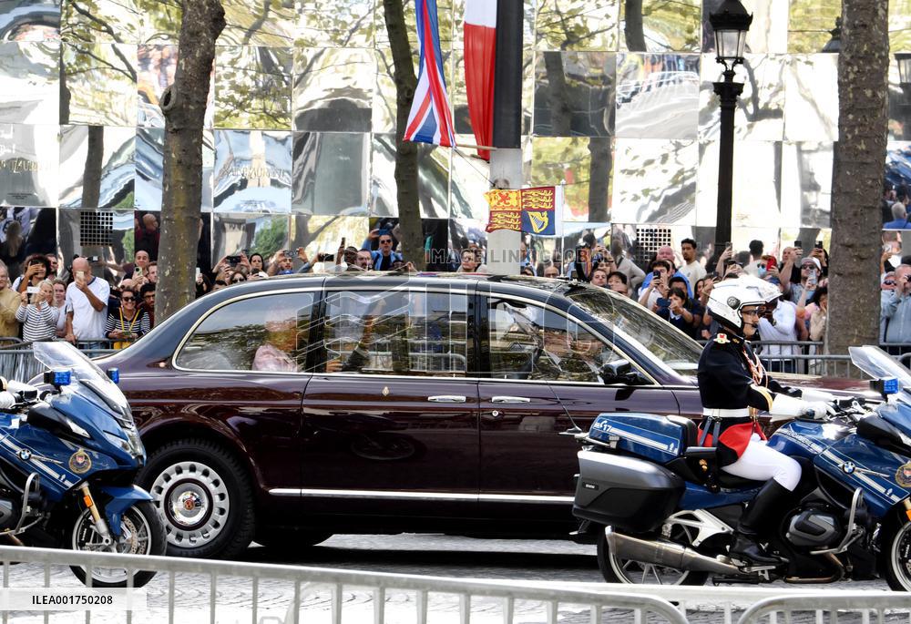 King Charles Visit To France
