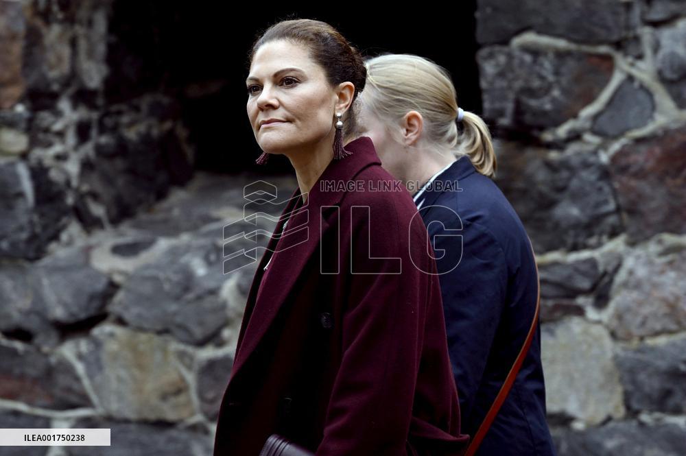 Sweden's Crown Princess Victoria and Sweden's Prince Daniel in Finland