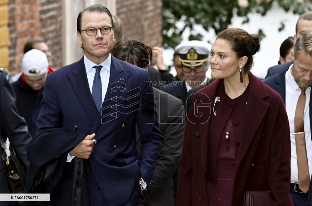 Sweden's Crown Princess Victoria and Sweden's Prince Daniel in Finland
