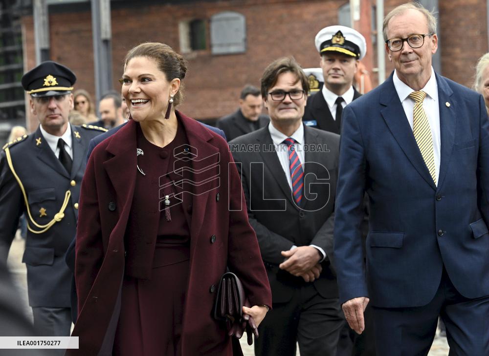 Sweden's Crown Princess Victoria and Sweden's Prince Daniel in Finland