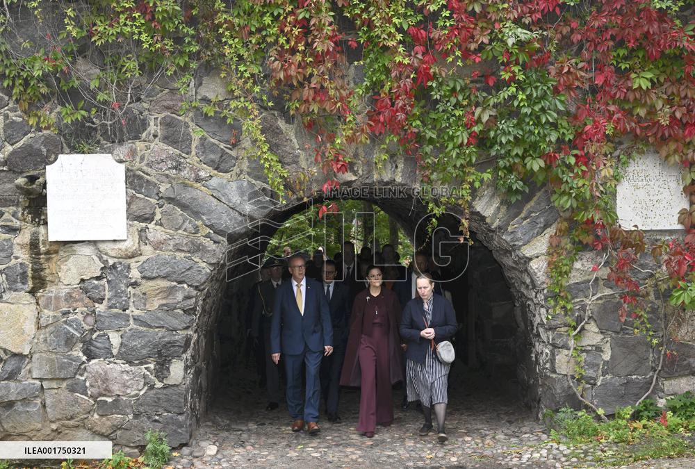 Sweden's Crown Princess Victoria and Sweden's Prince Daniel in Finland