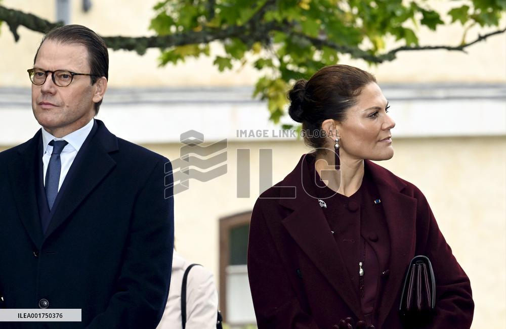 Sweden's Crown Princess Victoria and Sweden's Prince Daniel in Finland