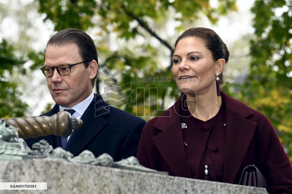 Sweden's Crown Princess Victoria and Sweden's Prince Daniel in Finland