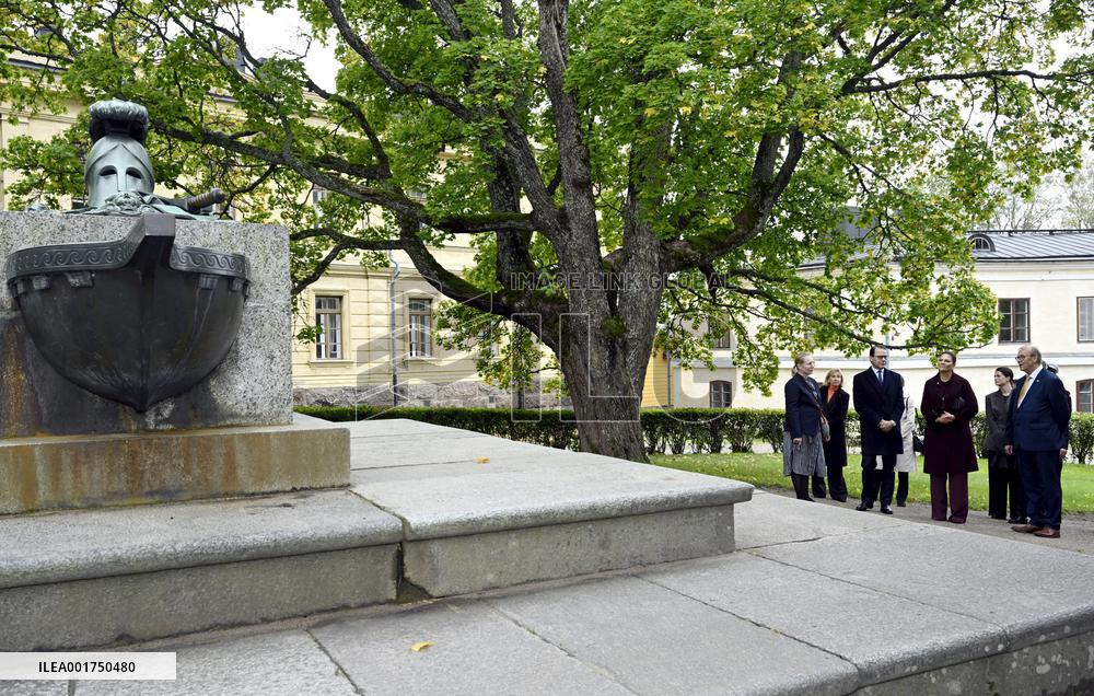Sweden's Crown Princess Victoria and Sweden's Prince Daniel in Finland
