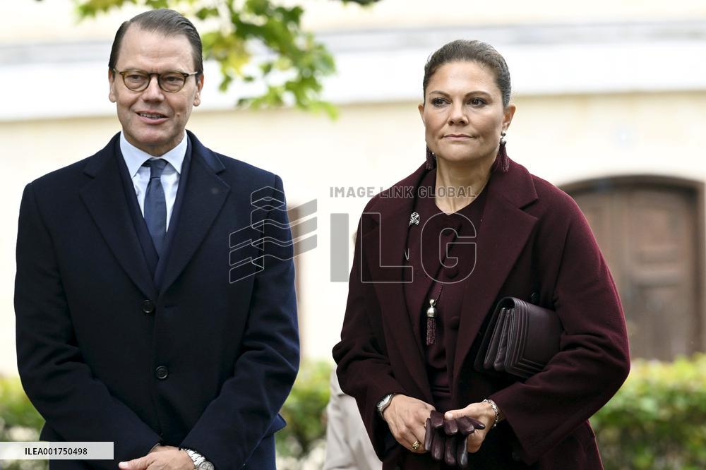 Sweden's Crown Princess Victoria and Sweden's Prince Daniel in Finland
