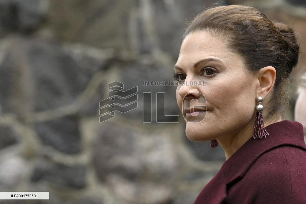 Sweden's Crown Princess Victoria and Sweden's Prince Daniel in Finland