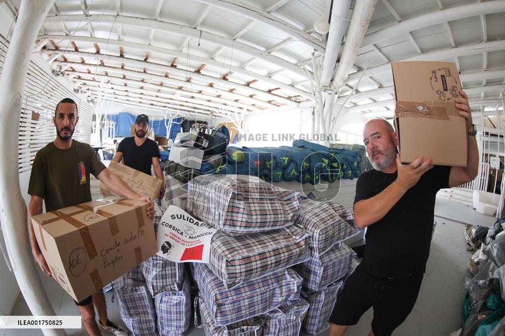 Humanitarian Convoy For Macoc - Corsica