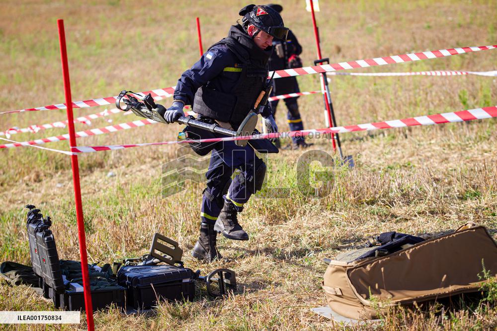 Press tour to Zhytomyr Region on humanitarian demining