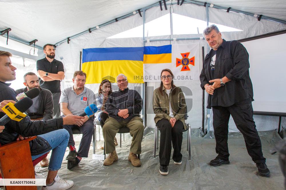 Press tour to Zhytomyr Region on humanitarian demining
