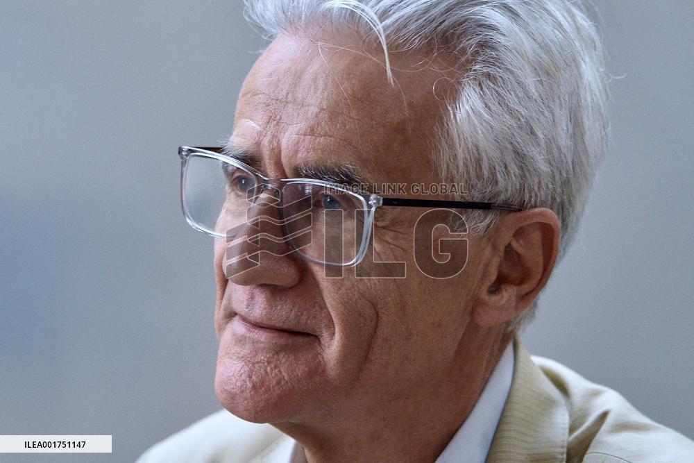 Andre Comte Sponville At The European Parliament - Strasbourg